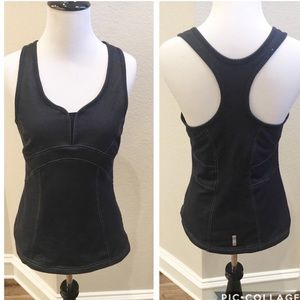 Zella Charcoal Racerback Tank Top